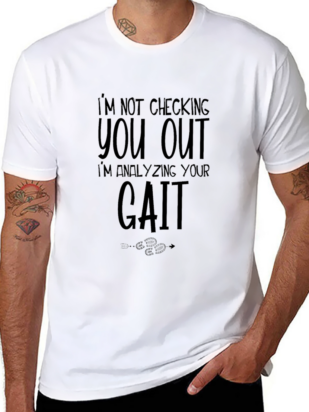 Gait Analysis T-Shirt - Funny Medical Humor