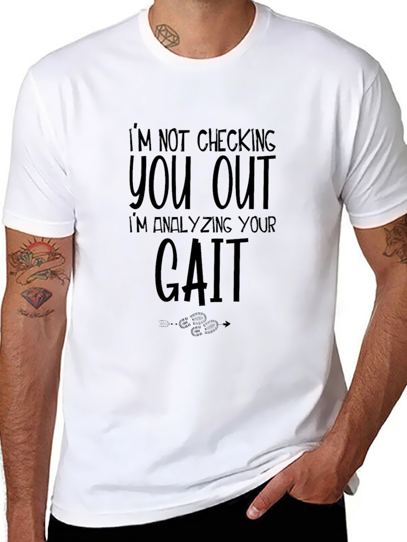 Gait Analysis T-Shirt - Funny Medical Humor