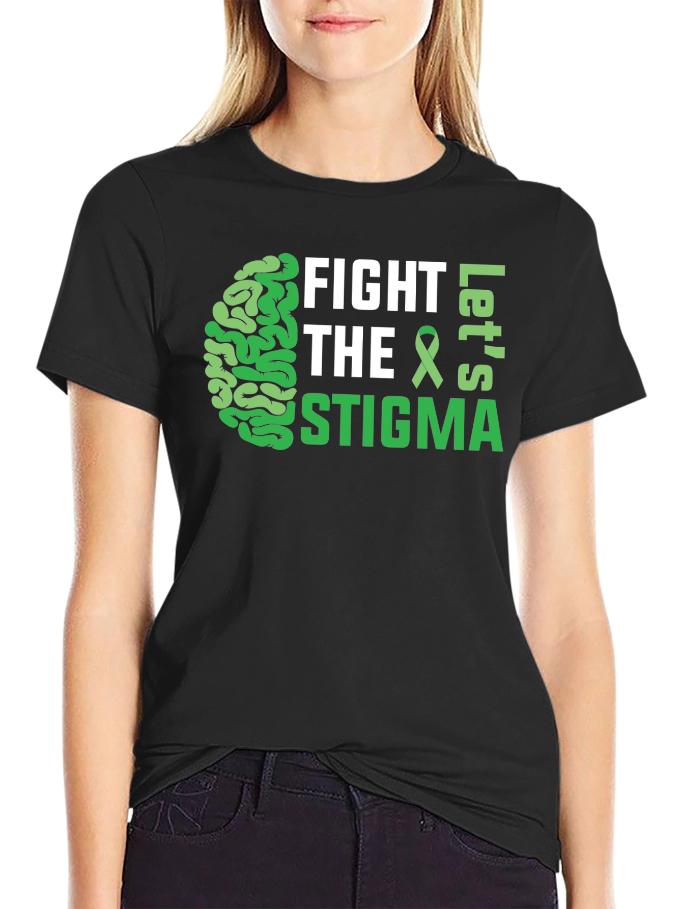 Fight the Stigma Mental Health Awareness T-Shirt