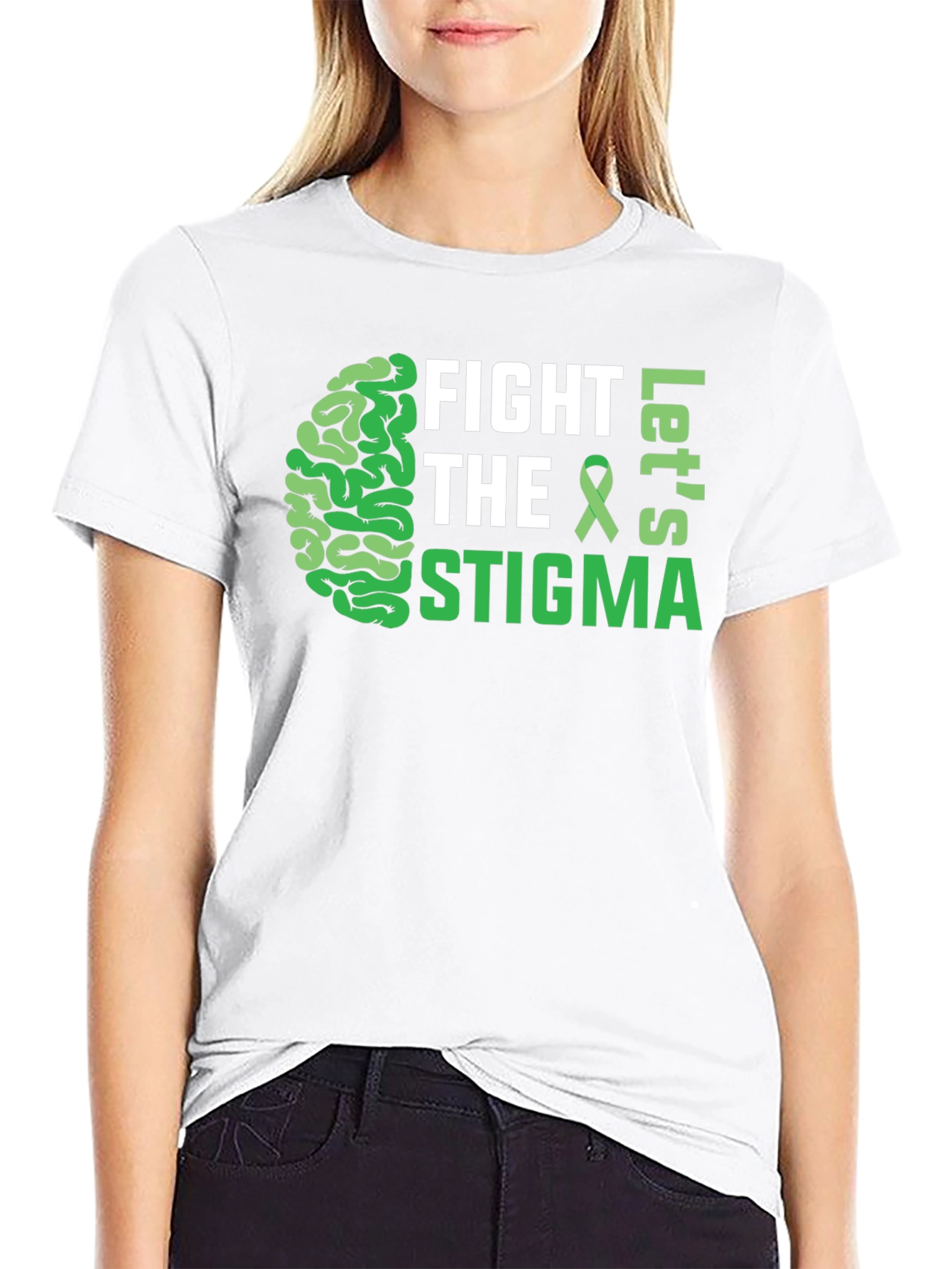 Fight the Stigma Mental Health Awareness T-Shirt