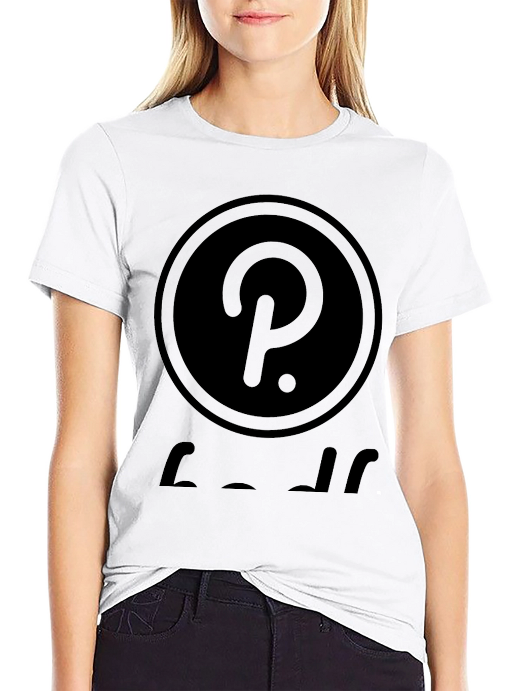 Polkadot Inspired Black T-Shirt