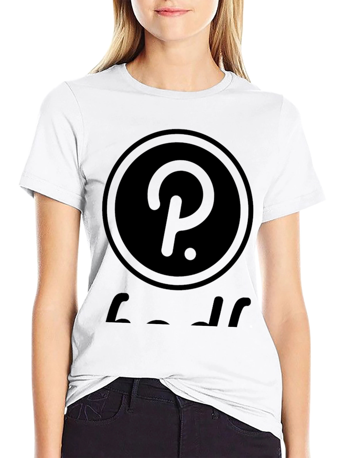 Polkadot Inspired Black T-Shirt