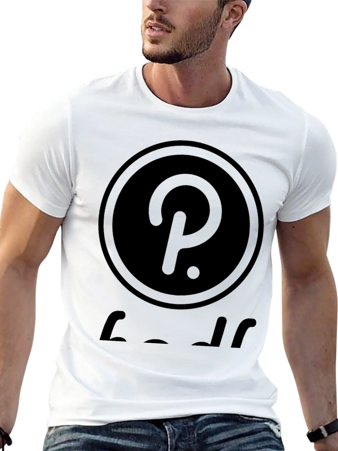Polkadot Inspired Black T-Shirt