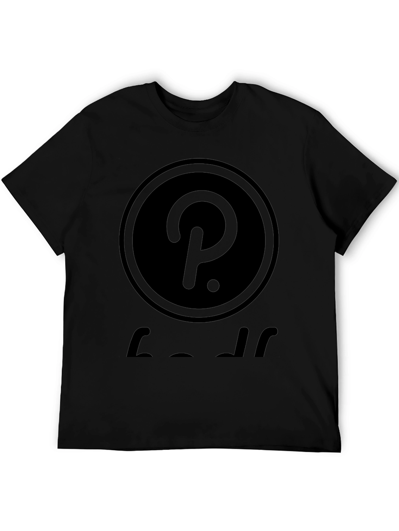 Polkadot Inspired Black T-Shirt