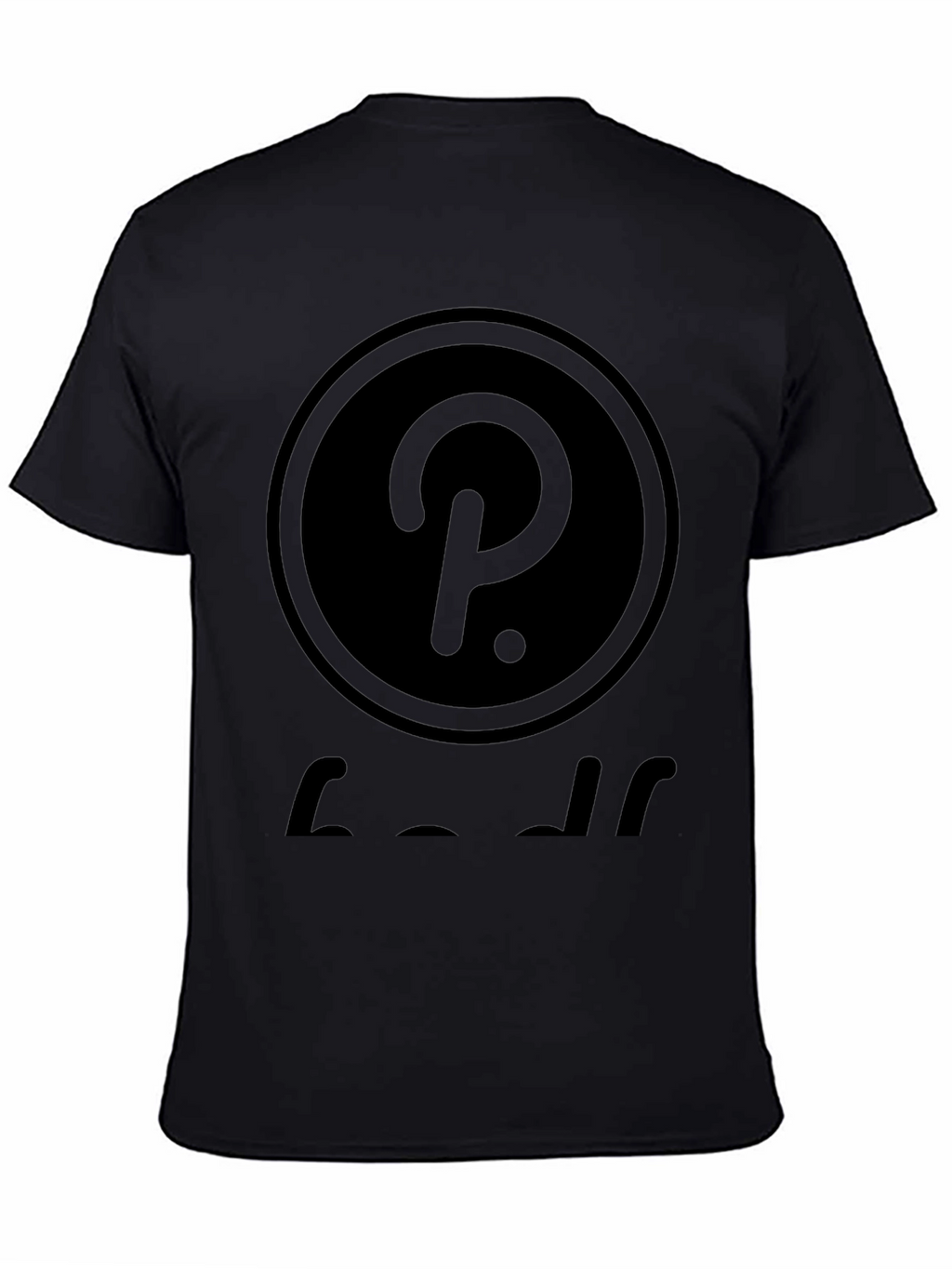 Polkadot Inspired Black T-Shirt