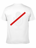 Muted Mic Graphic Tee - Soft Cotton Blend