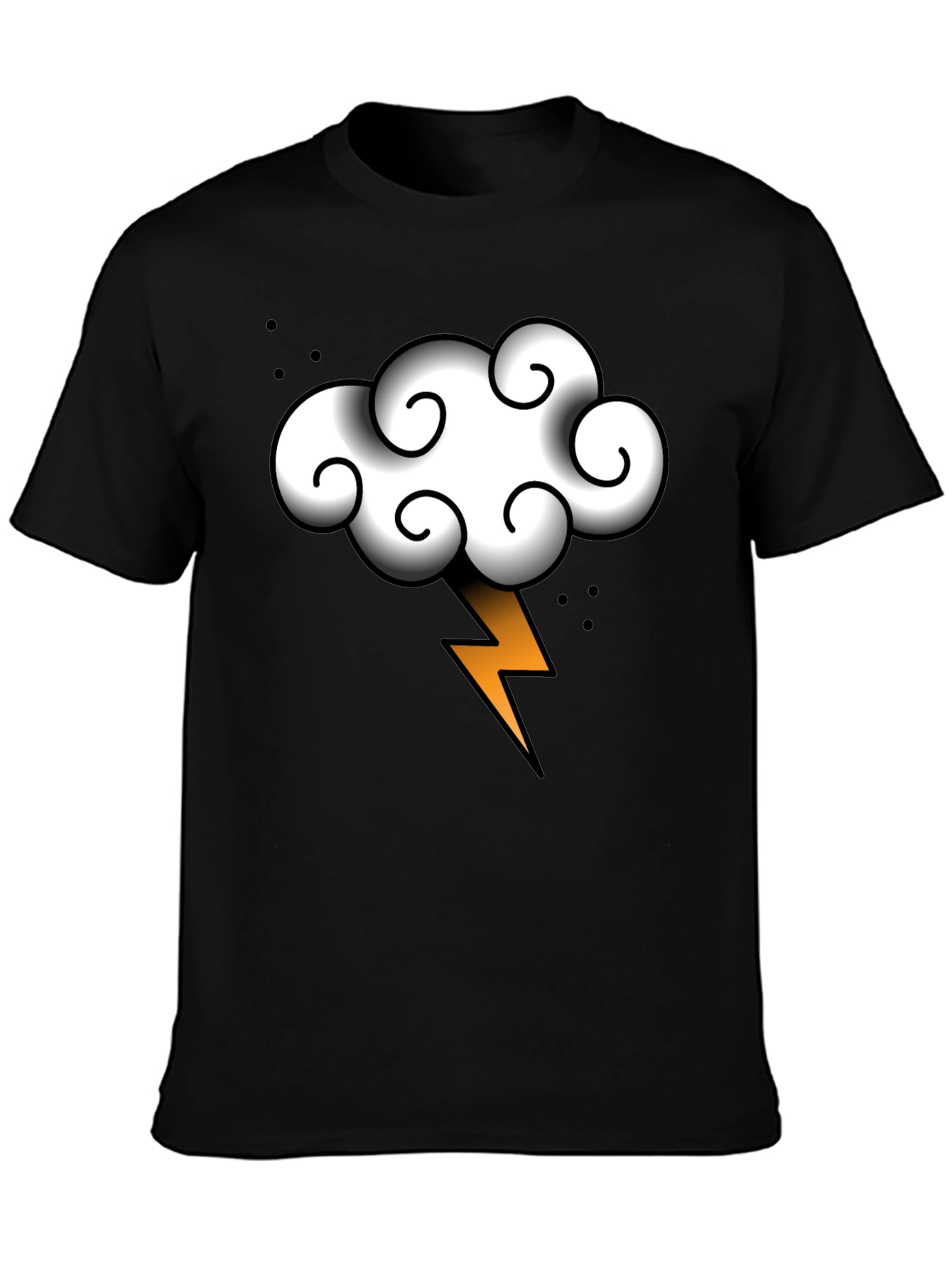 Thunder Cloud T-Shirt - Stormy Weather Style