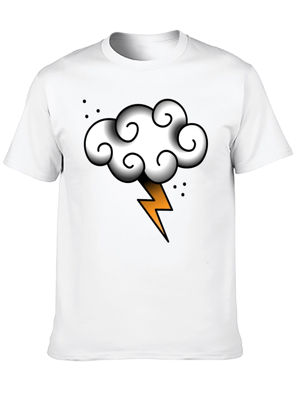 Thunder Cloud T-Shirt - Stormy Weather Style