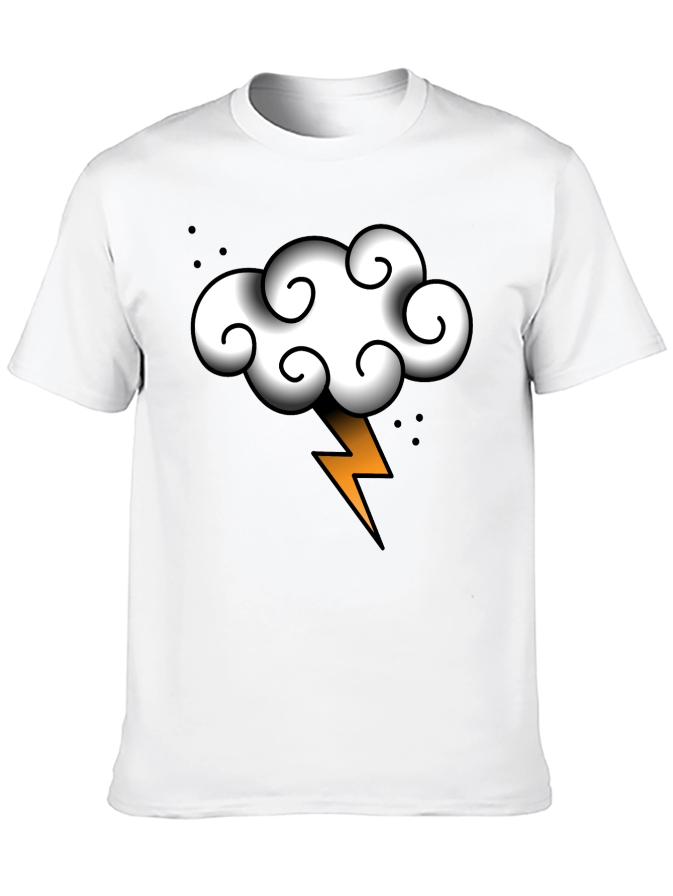 Thunder Cloud T-Shirt - Stormy Weather Style
