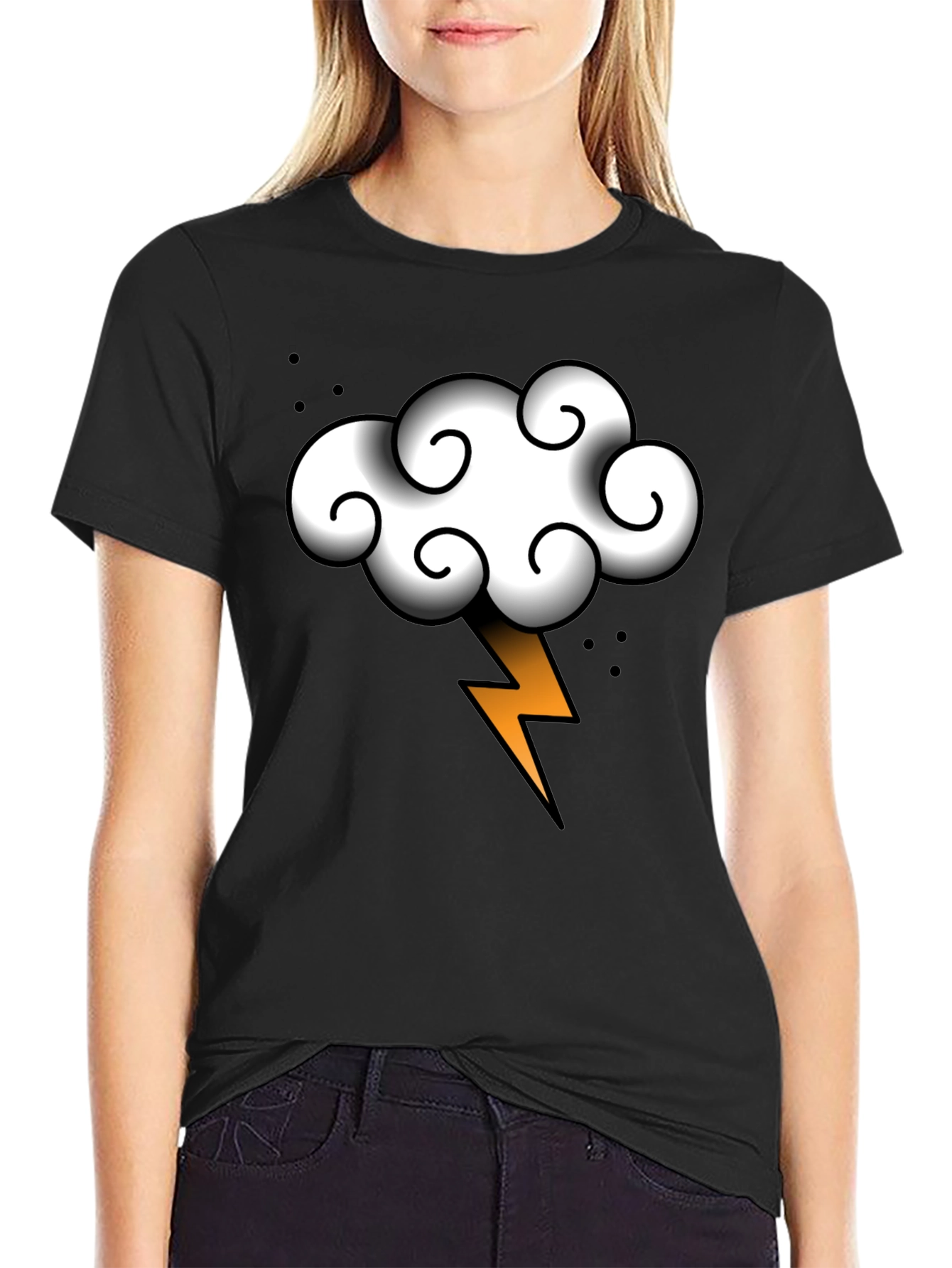 Thunder Cloud T-Shirt - Stormy Weather Style