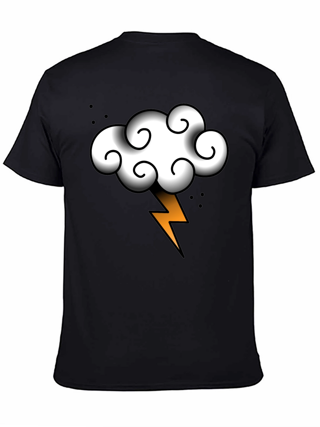 Thunder Cloud T-Shirt - Stormy Weather Style