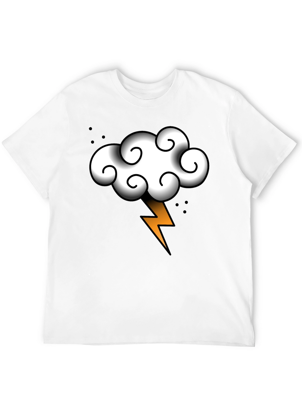 Thunder Cloud T-Shirt - Stormy Weather Style