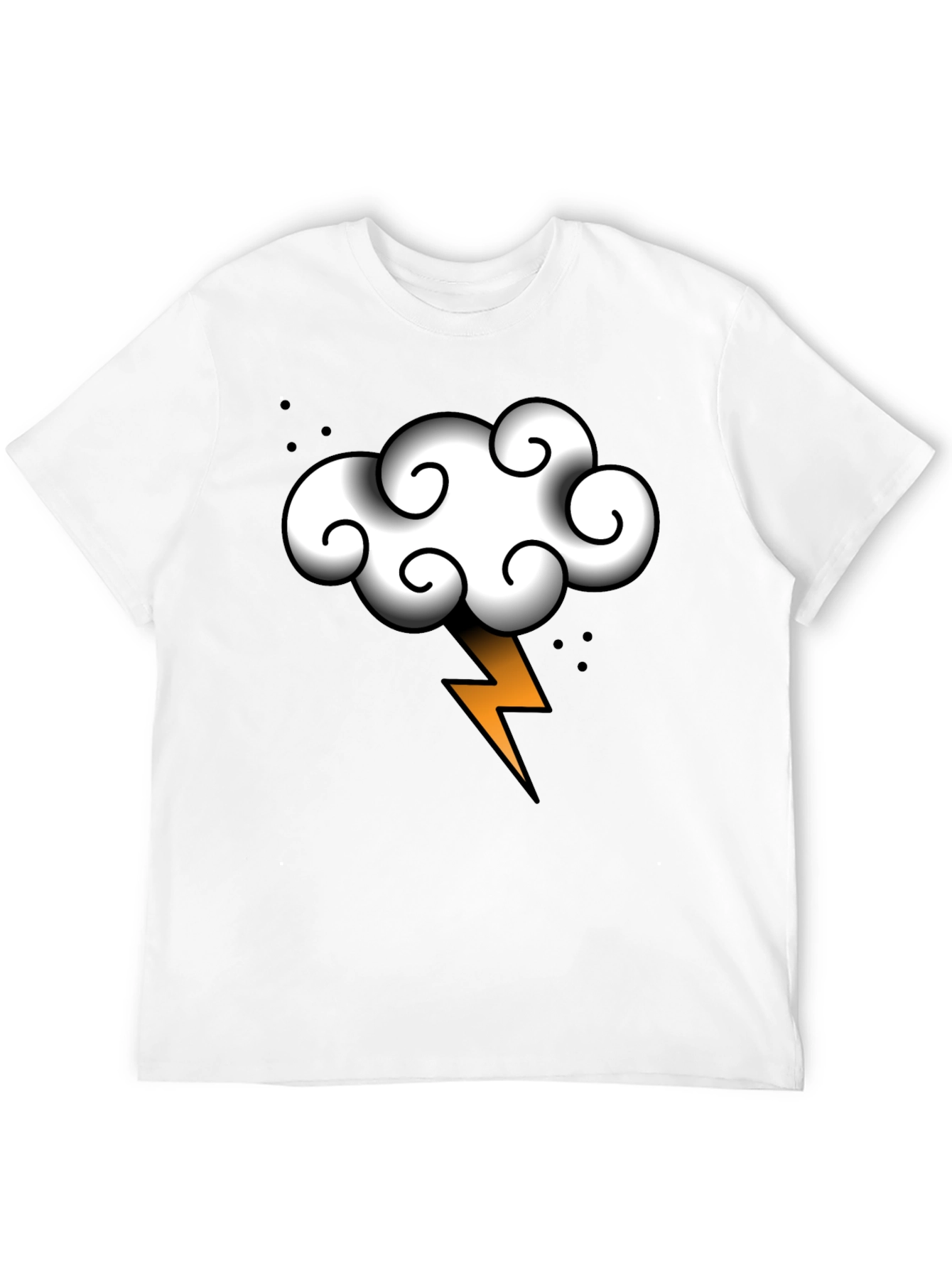Thunder Cloud T-Shirt - Stormy Weather Style