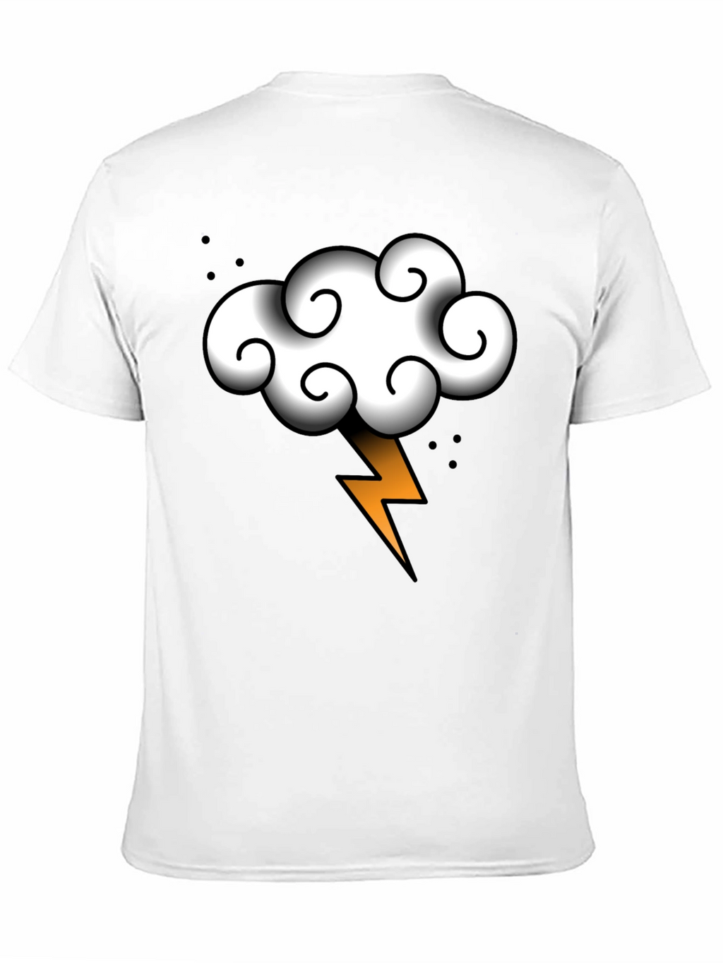 Thunder Cloud T-Shirt - Stormy Weather Style