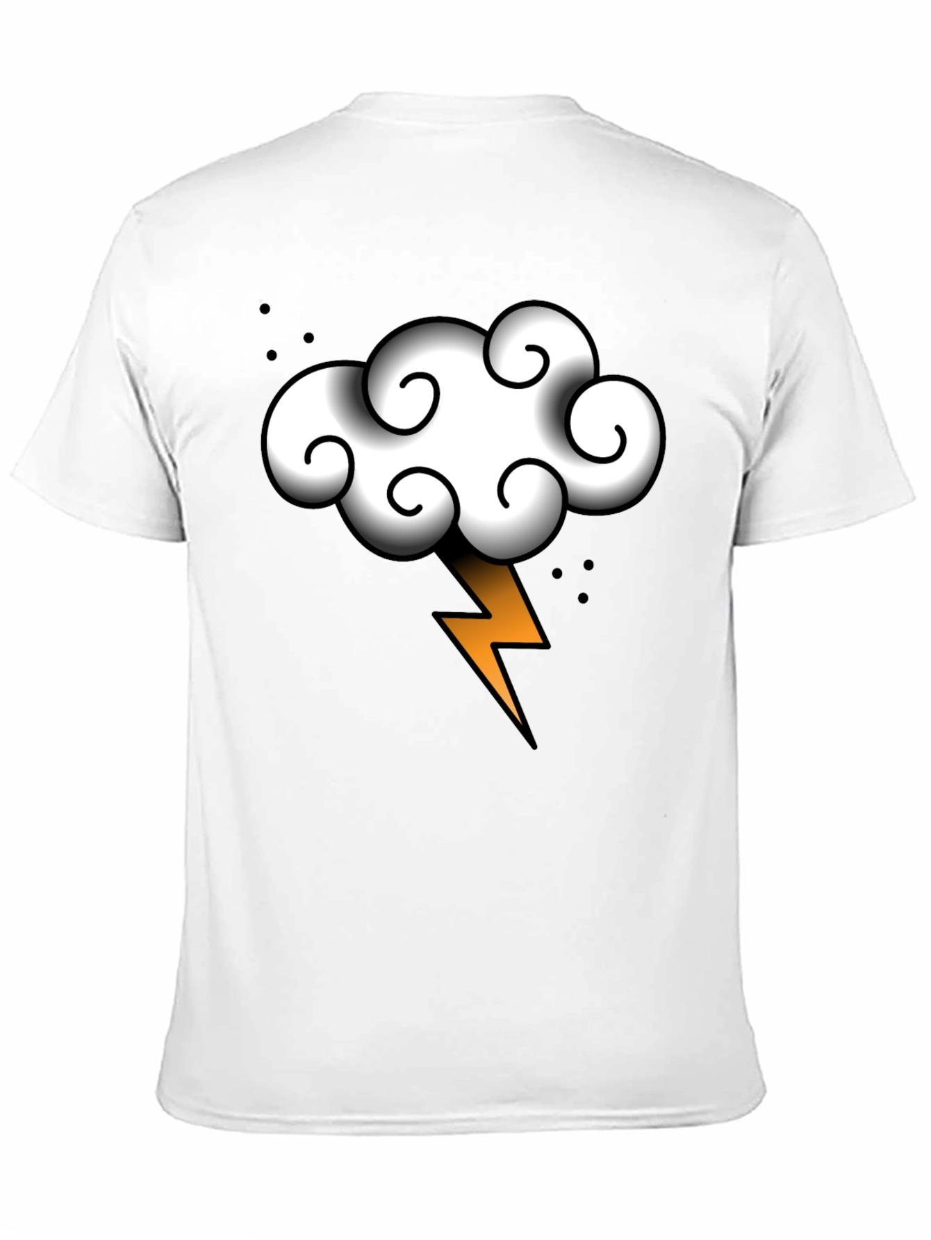 Thunder Cloud T-Shirt - Stormy Weather Style