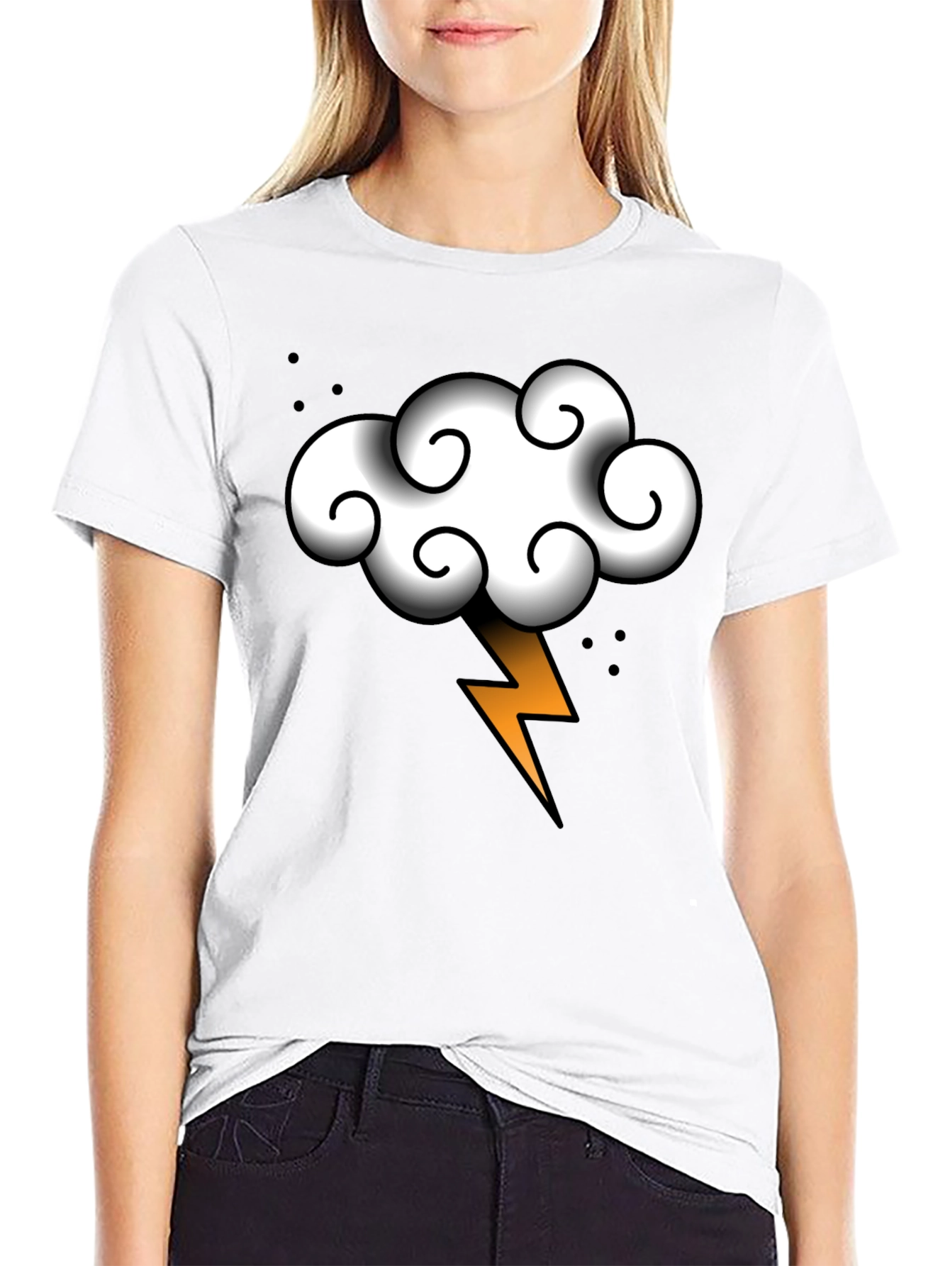 Thunder Cloud T-Shirt - Stormy Weather Style