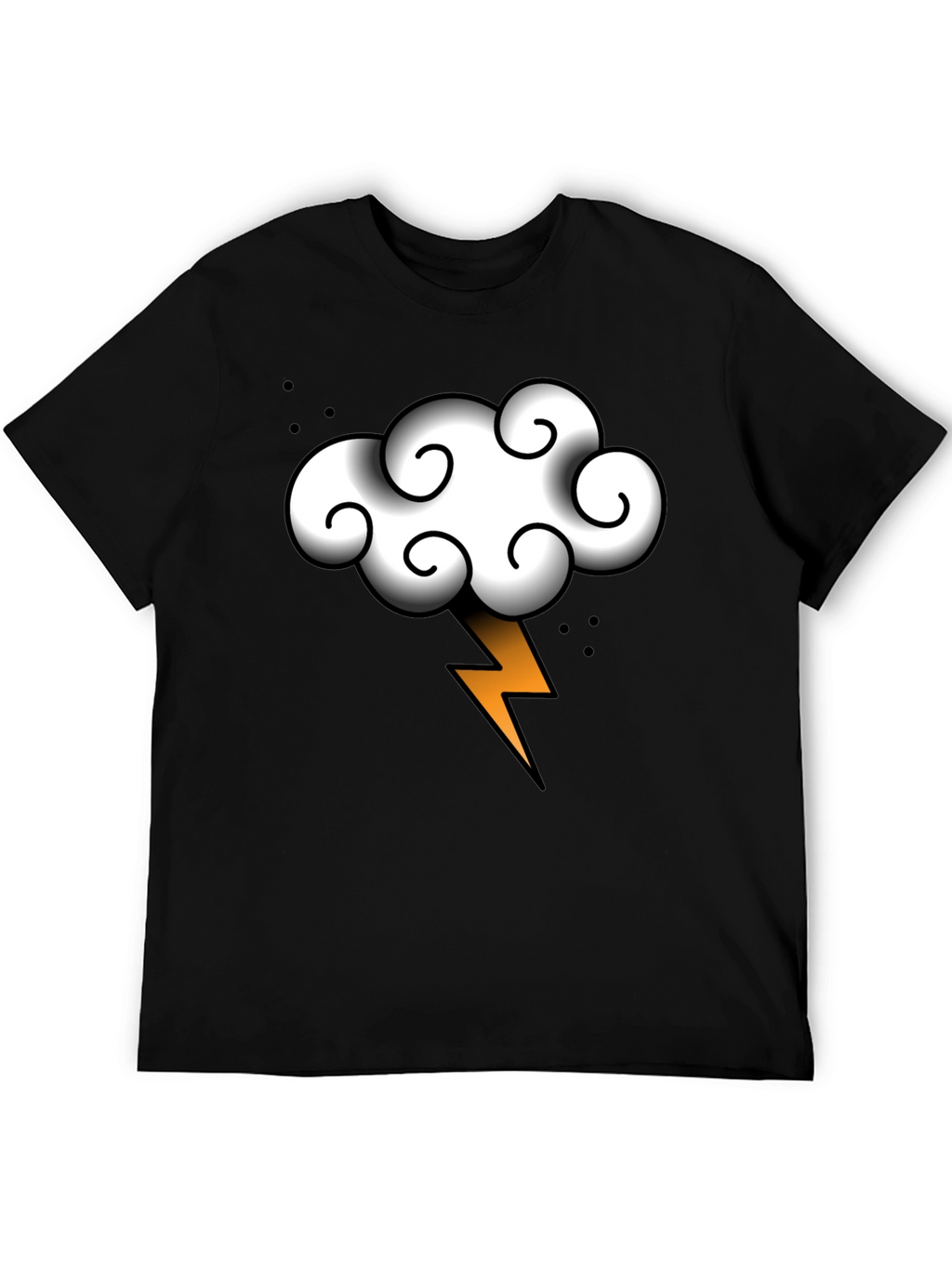 Thunder Cloud T-Shirt - Stormy Weather Style
