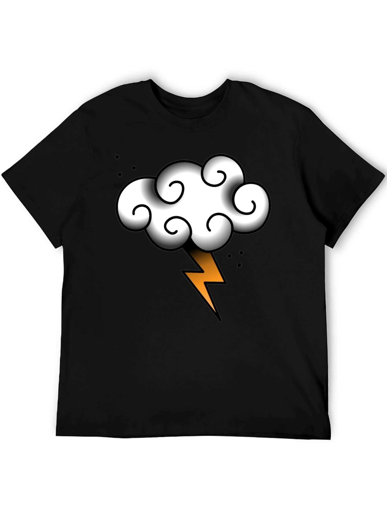 Thunder Cloud T-Shirt - Stormy Weather Style