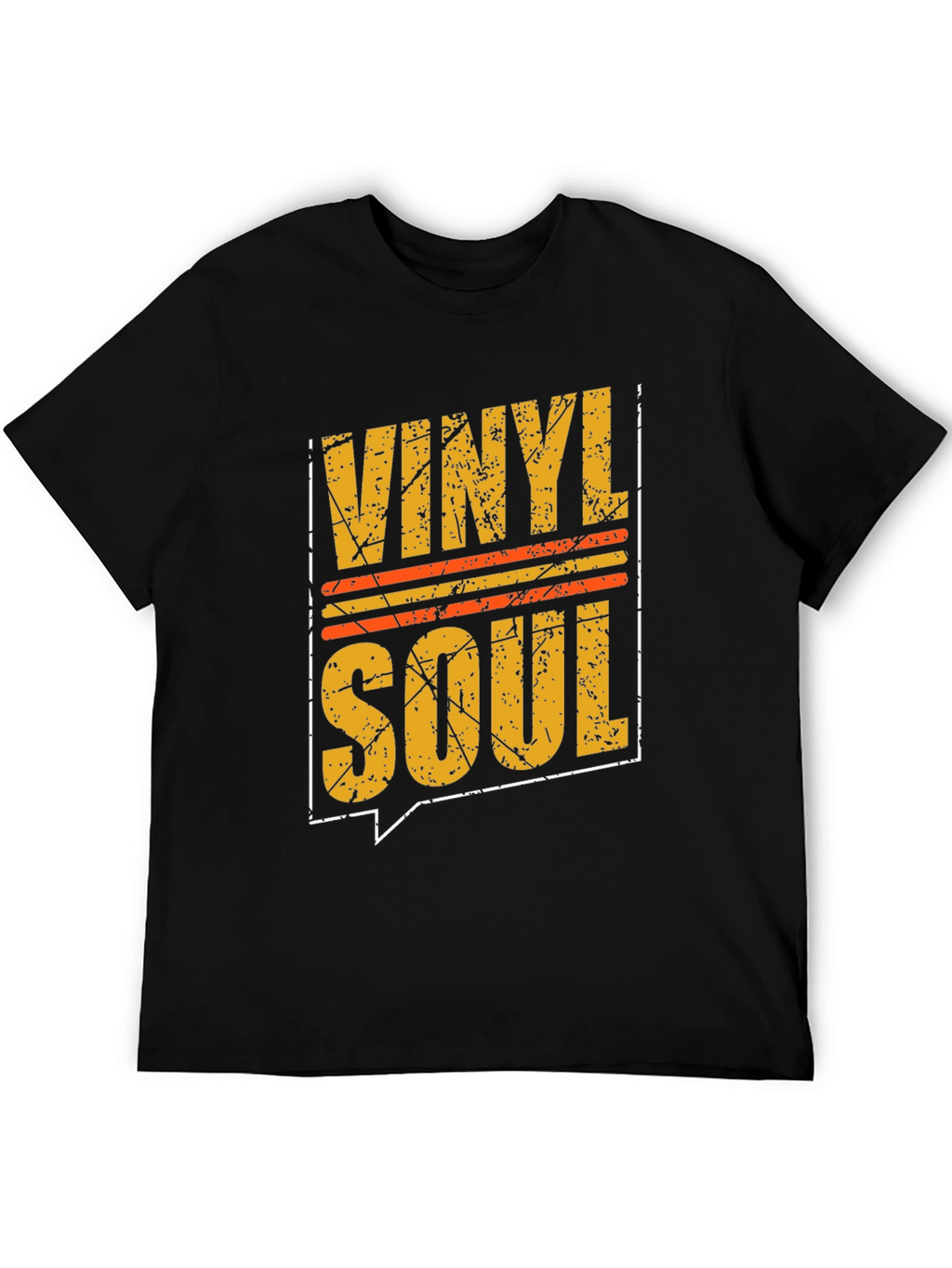 Vinyl Soul Graphic Tee - Retro Music Lover Shirt