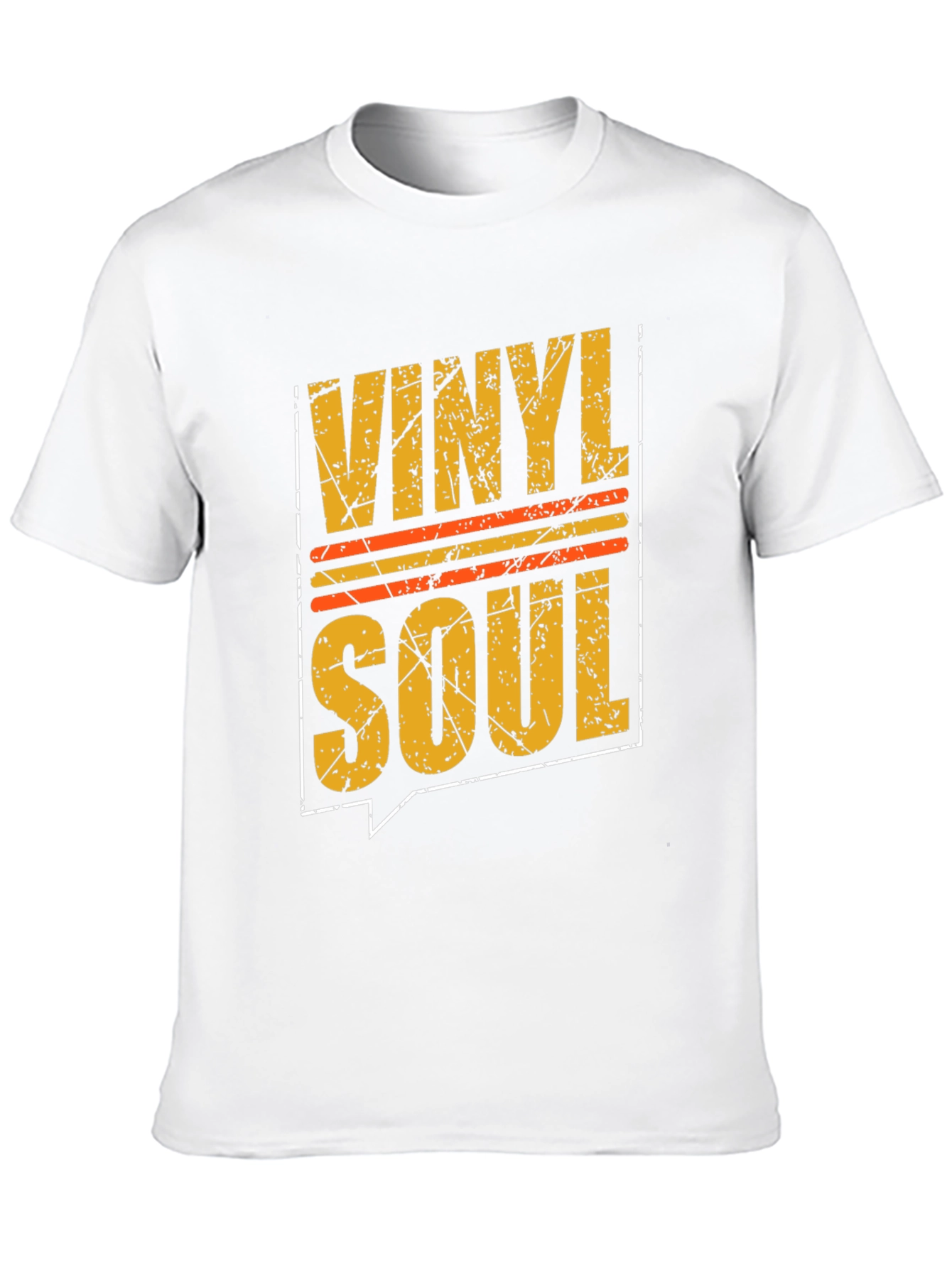 Vinyl Soul Graphic Tee - Retro Music Lover Shirt