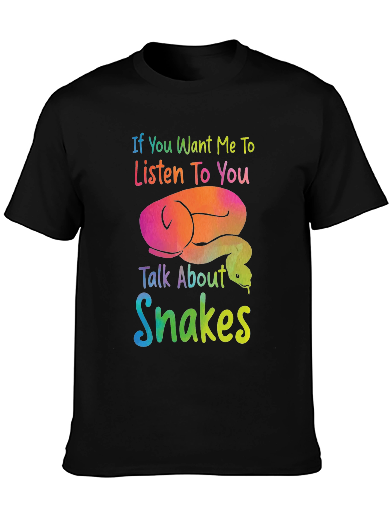 Snakes Graphic Tee - Listen to You