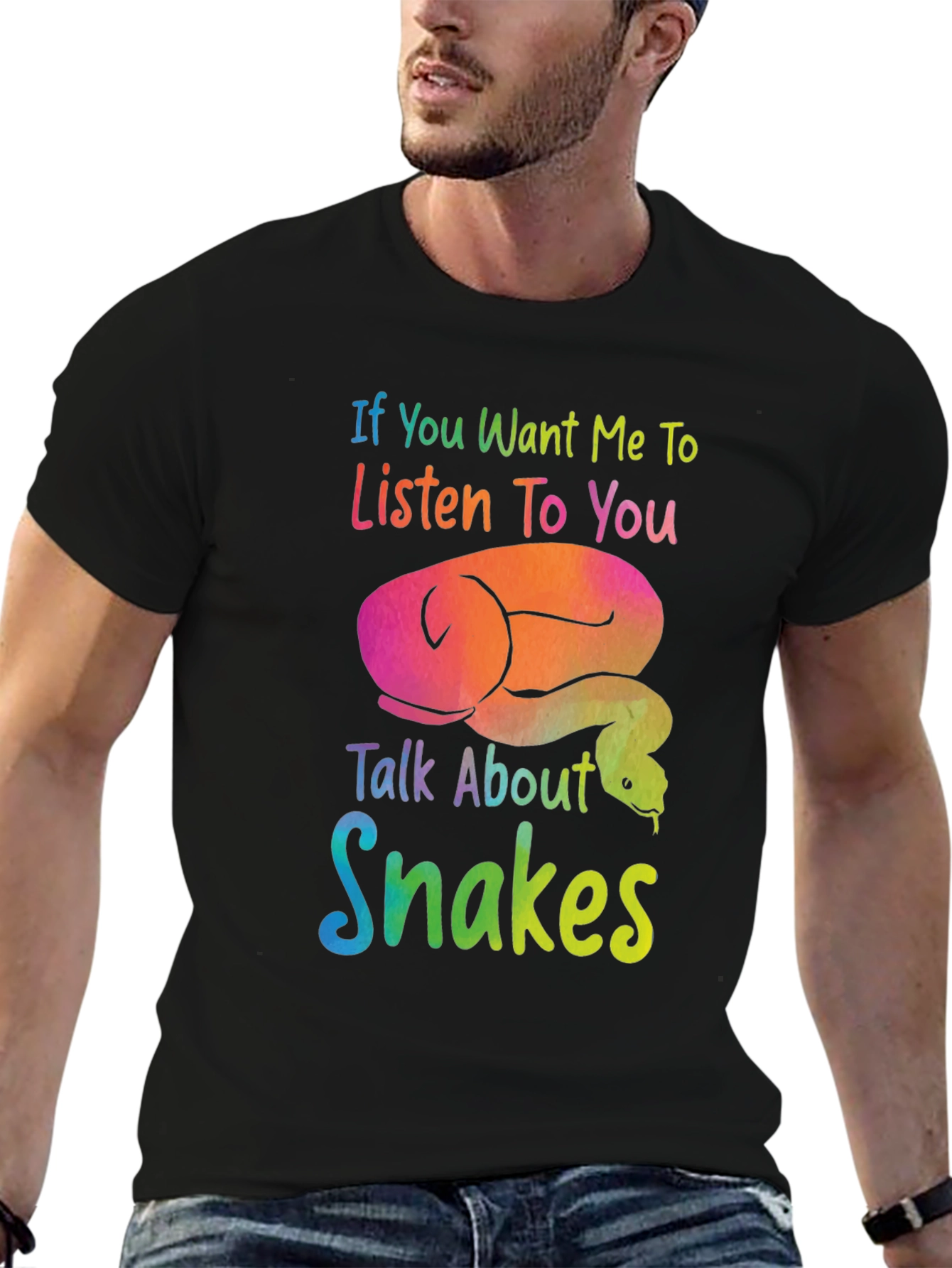 Snakes Graphic Tee - Listen to You