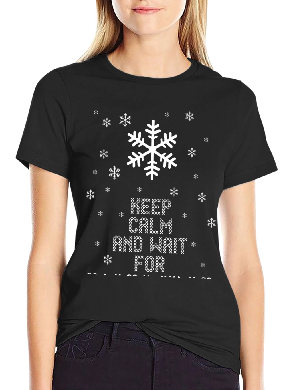 Keep Calm and Wait For... Funny Holiday T-Shirt