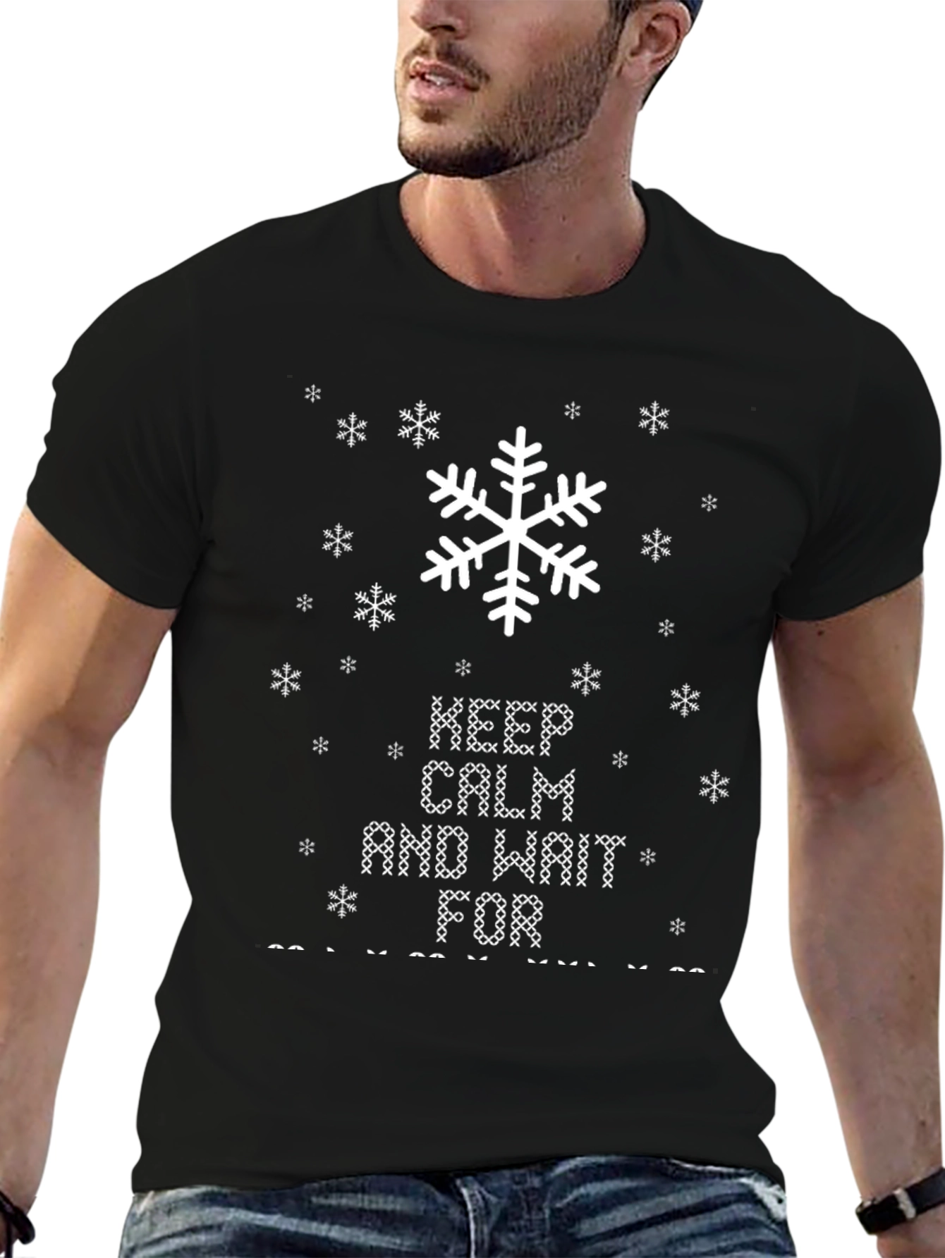 Keep Calm and Wait For... Funny Holiday T-Shirt