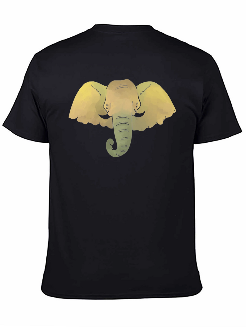 Elephant Graphic Tee - Stylish Black T-Shirt