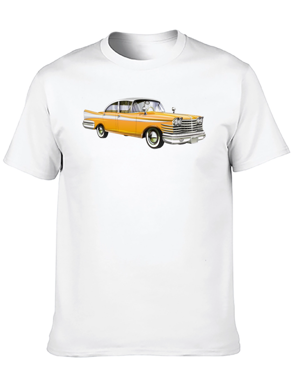 Classic Car Graphic T-Shirt - Mens Black Tee