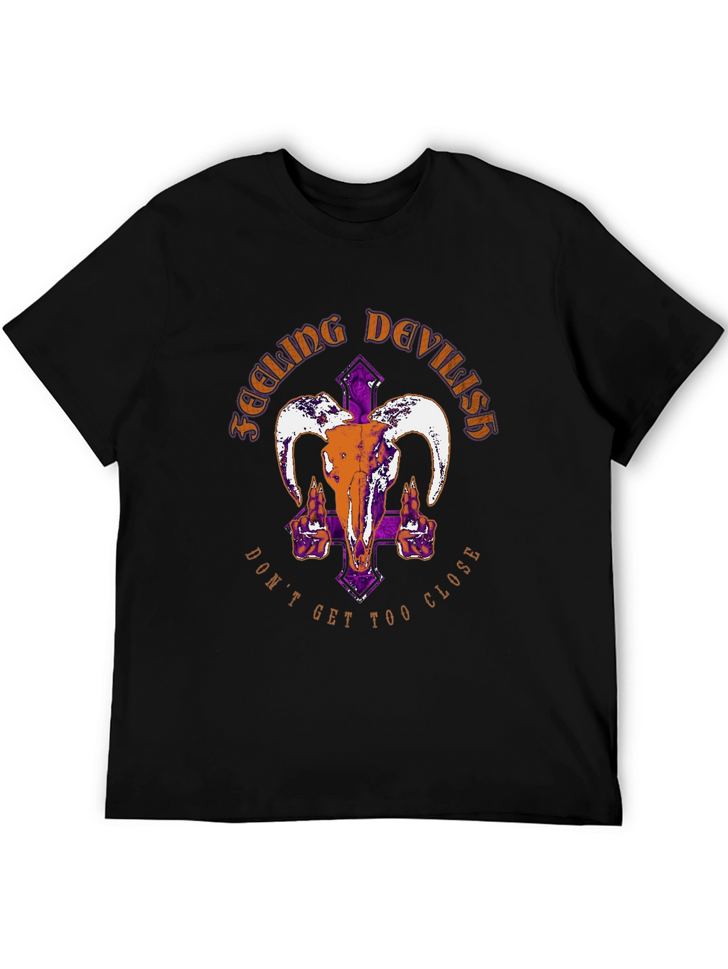 Feeling Devilish Graphic Tee - Black