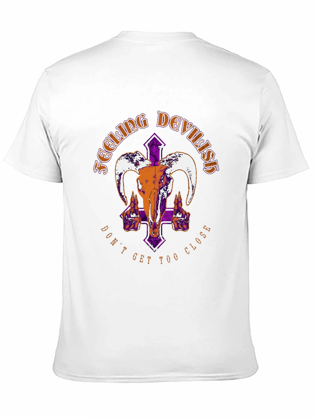 Feeling Devilish Graphic Tee - Black
