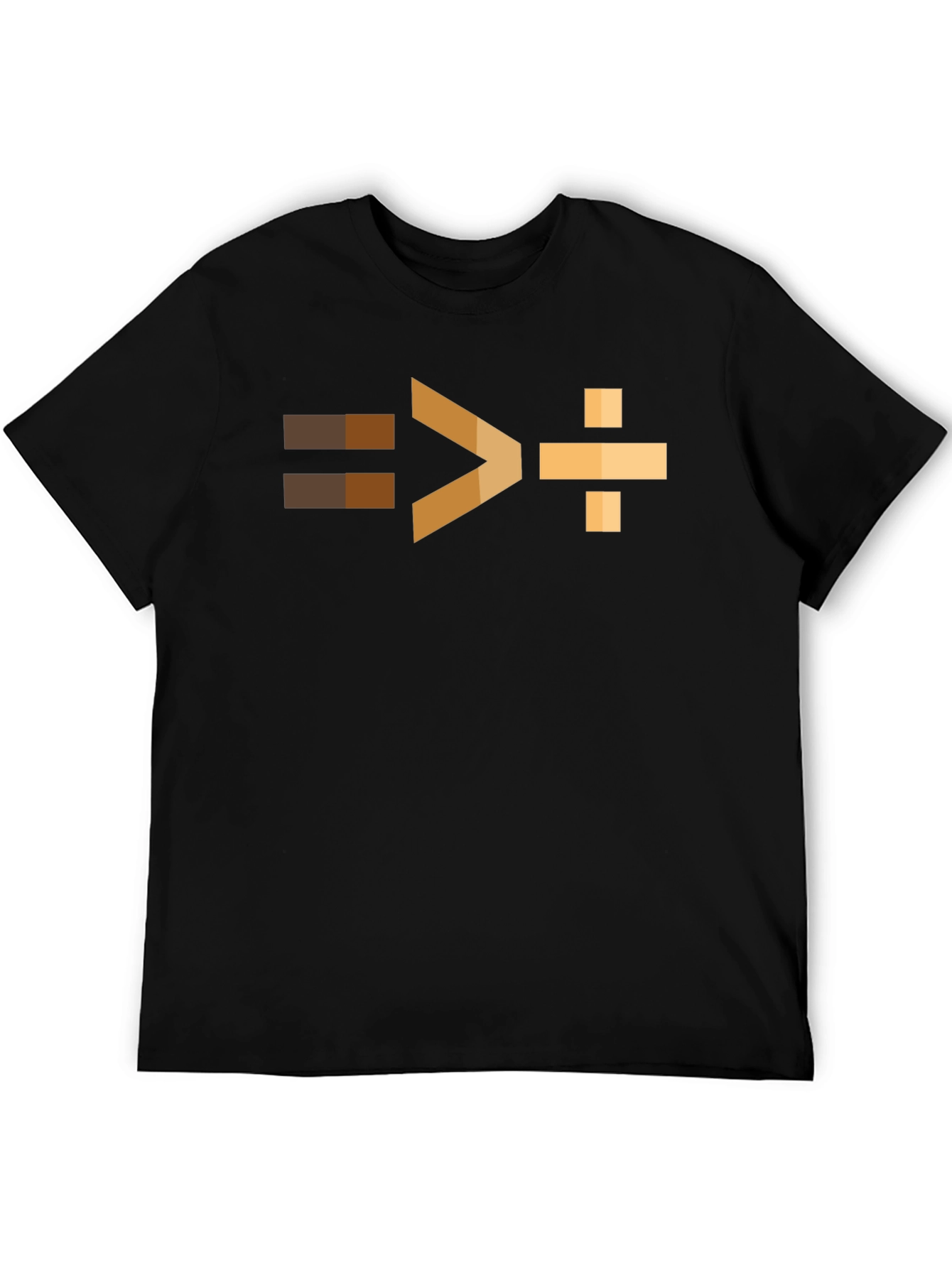 Equality Greater Than Division Mens T-Shirt