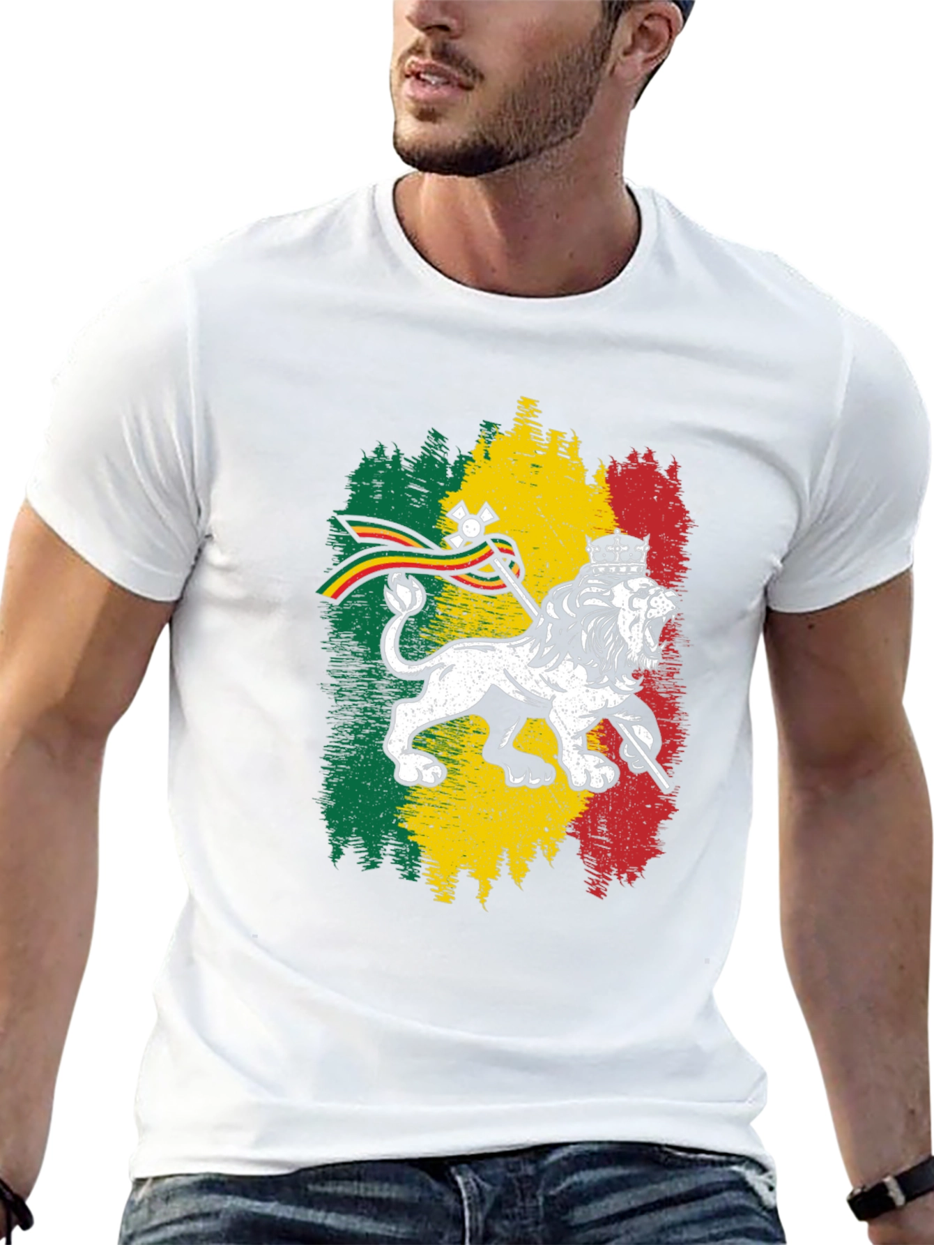 Rasta Lion Crown T-Shirt