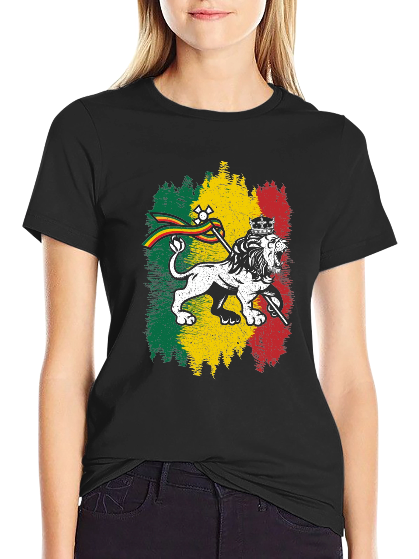 Rasta Lion Crown T-Shirt
