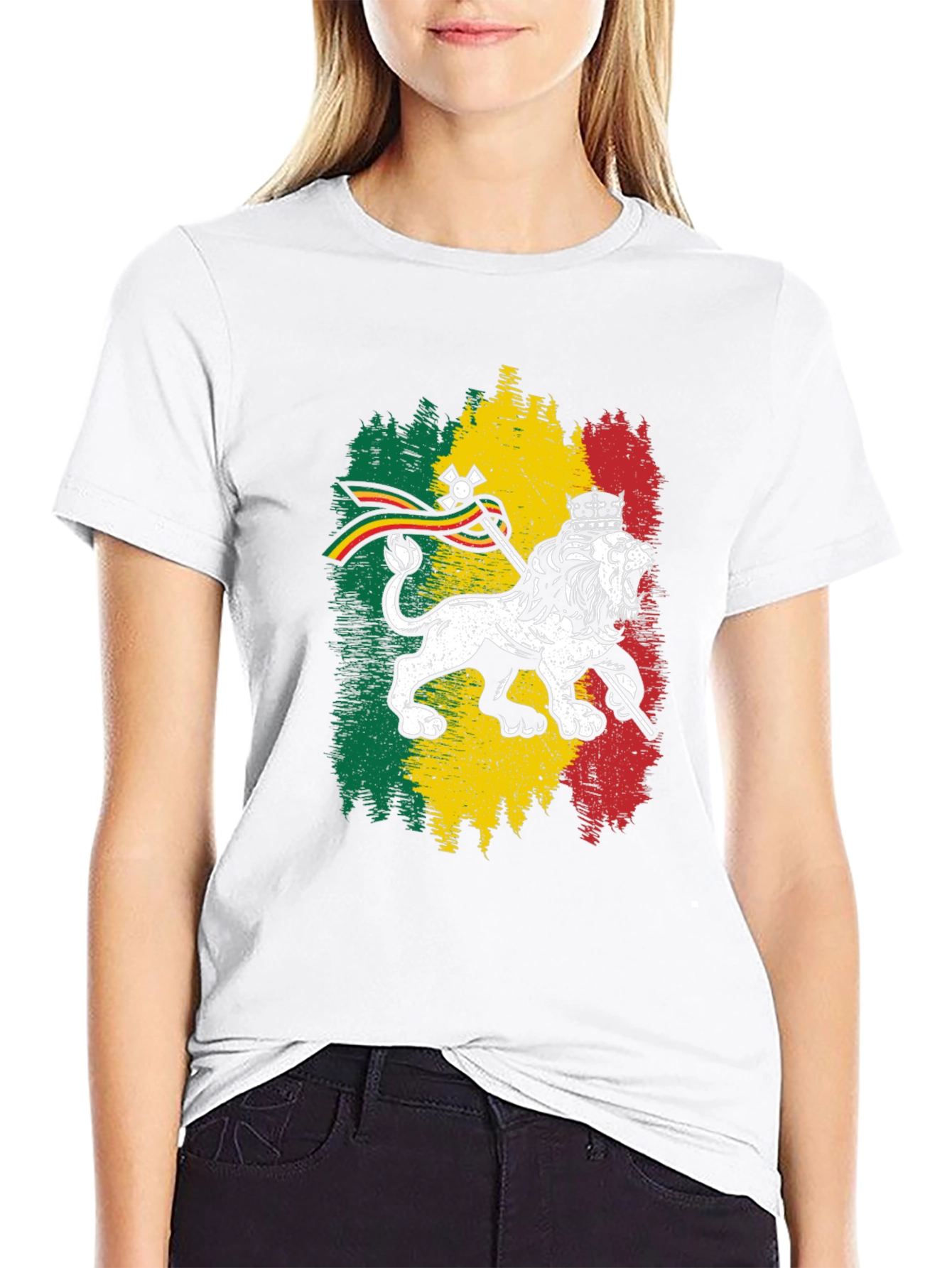 Rasta Lion Crown T-Shirt