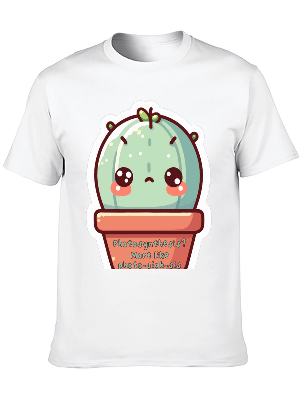 Cute Photo-sigh-sis Cactus T-Shirt