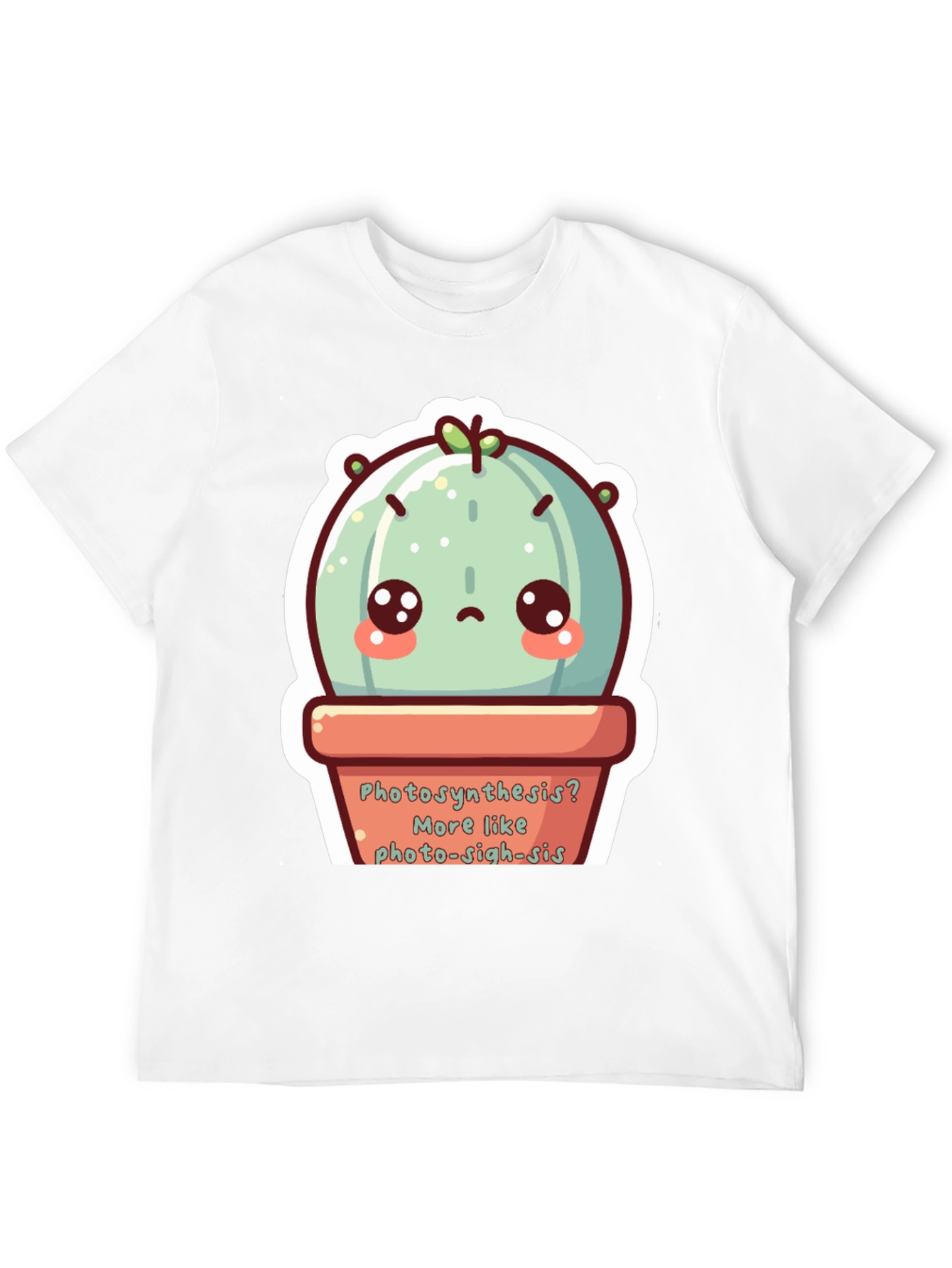 Cute Photo-sigh-sis Cactus T-Shirt