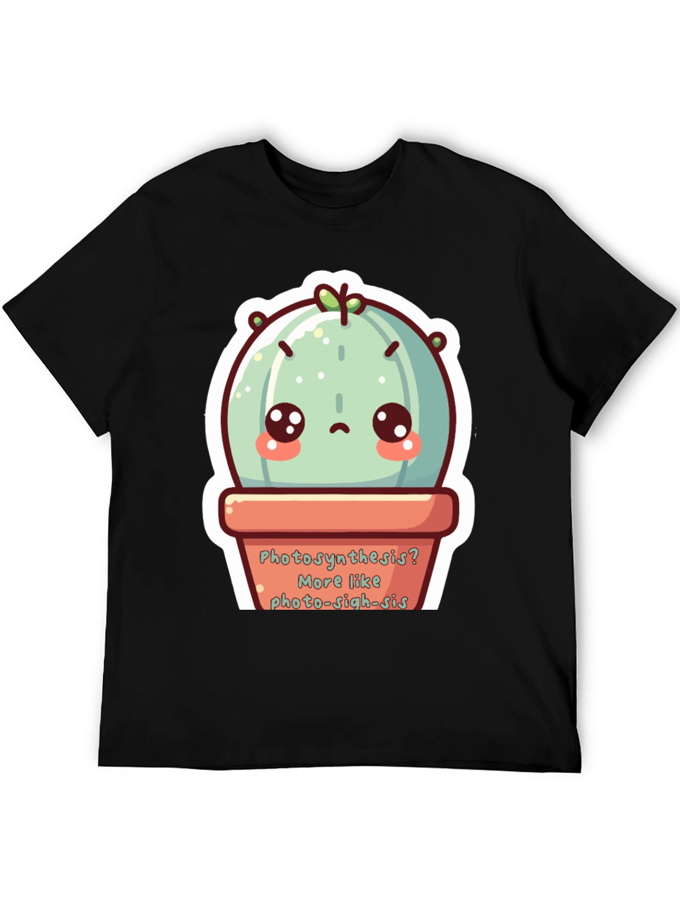 Cute Photo-sigh-sis Cactus T-Shirt