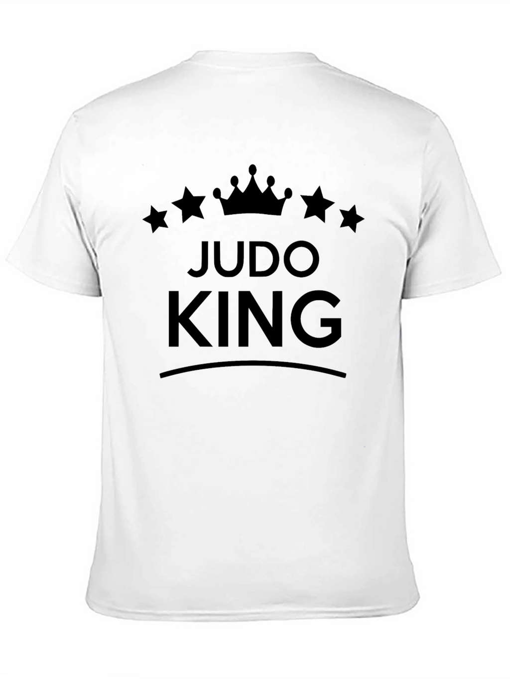 Judo King Graphic T-Shirt - Black