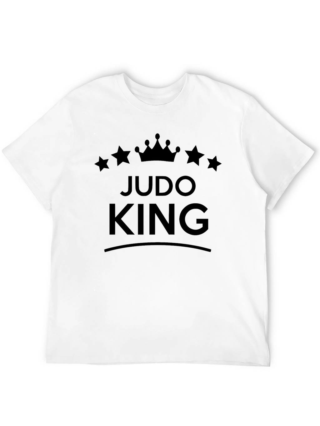 Judo King Graphic T-Shirt - Black