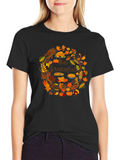 Be Grateful Thanksgiving Graphic T-Shirt