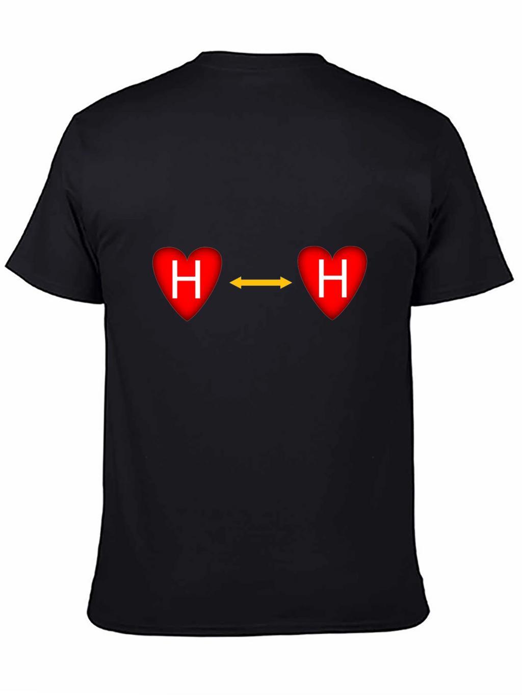 Hydrogen Bond Heart T-Shirt - Love Connection