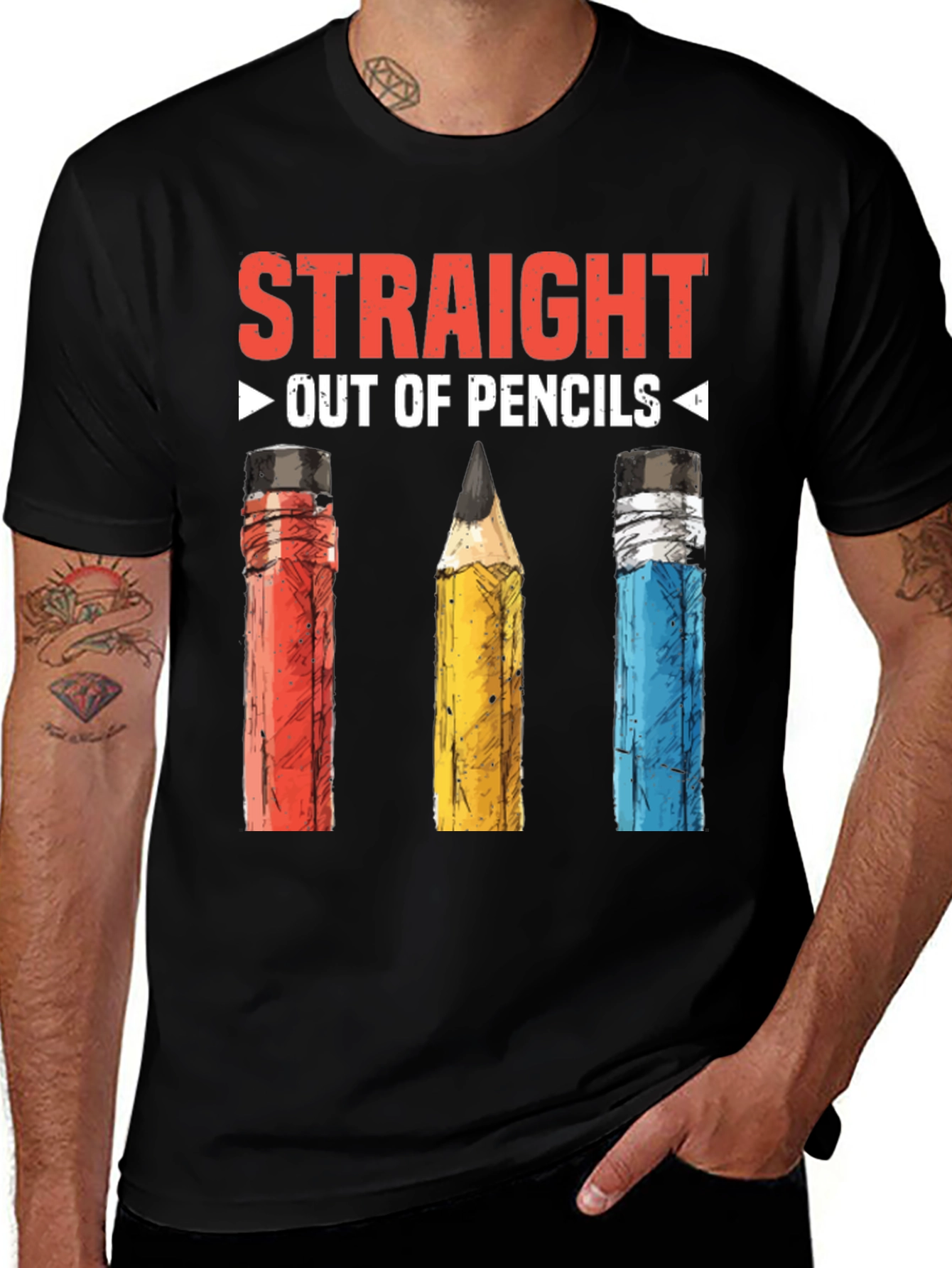 Straight Out of Pencils T-Shirt