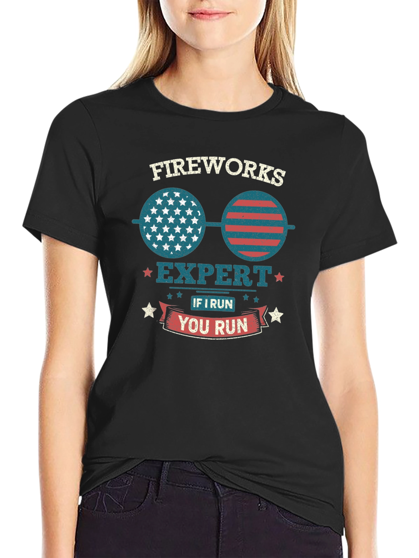 Fireworks Expert Graphic T-Shirt