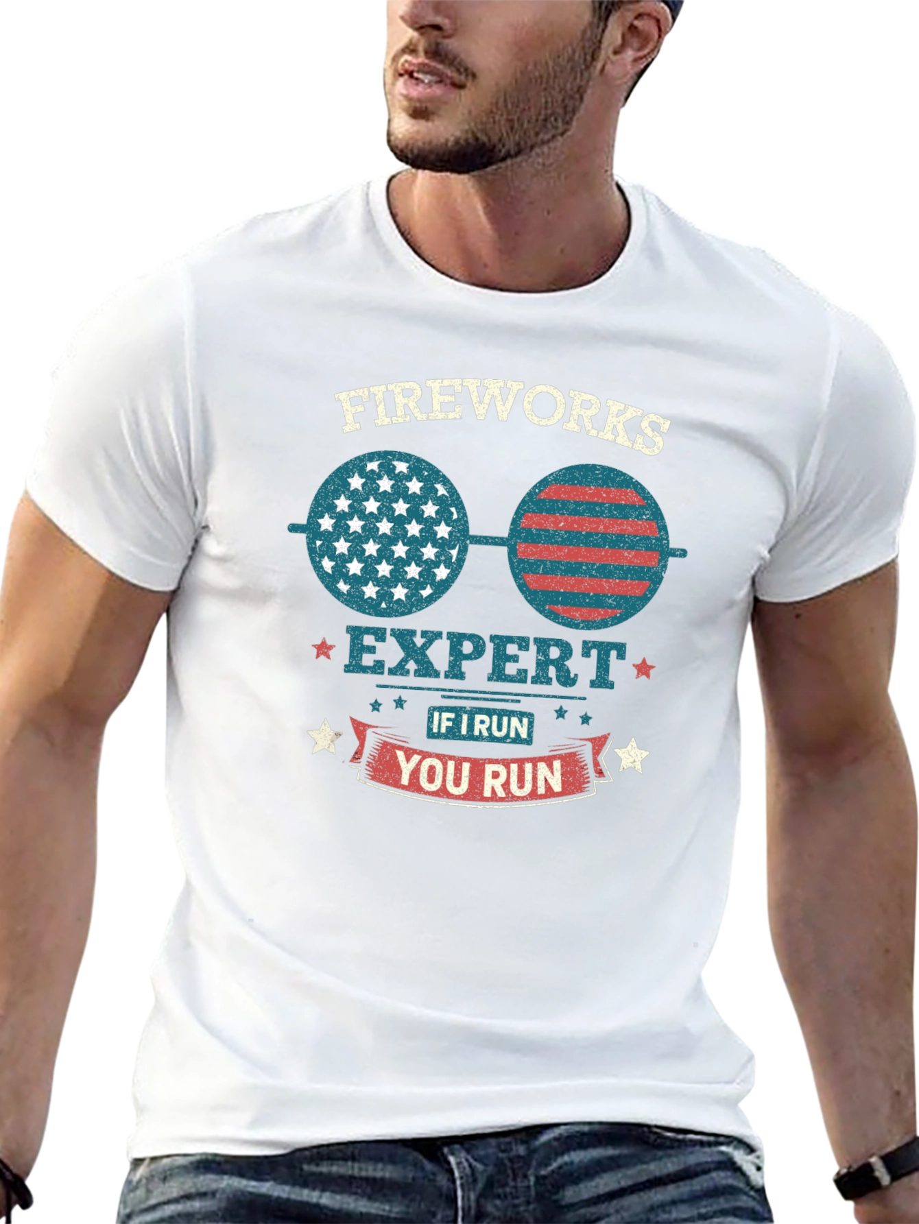 Fireworks Expert Graphic T-Shirt
