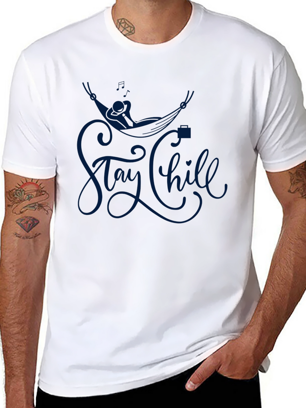 Stay Chill Graphic Tee - Relaxed Fit