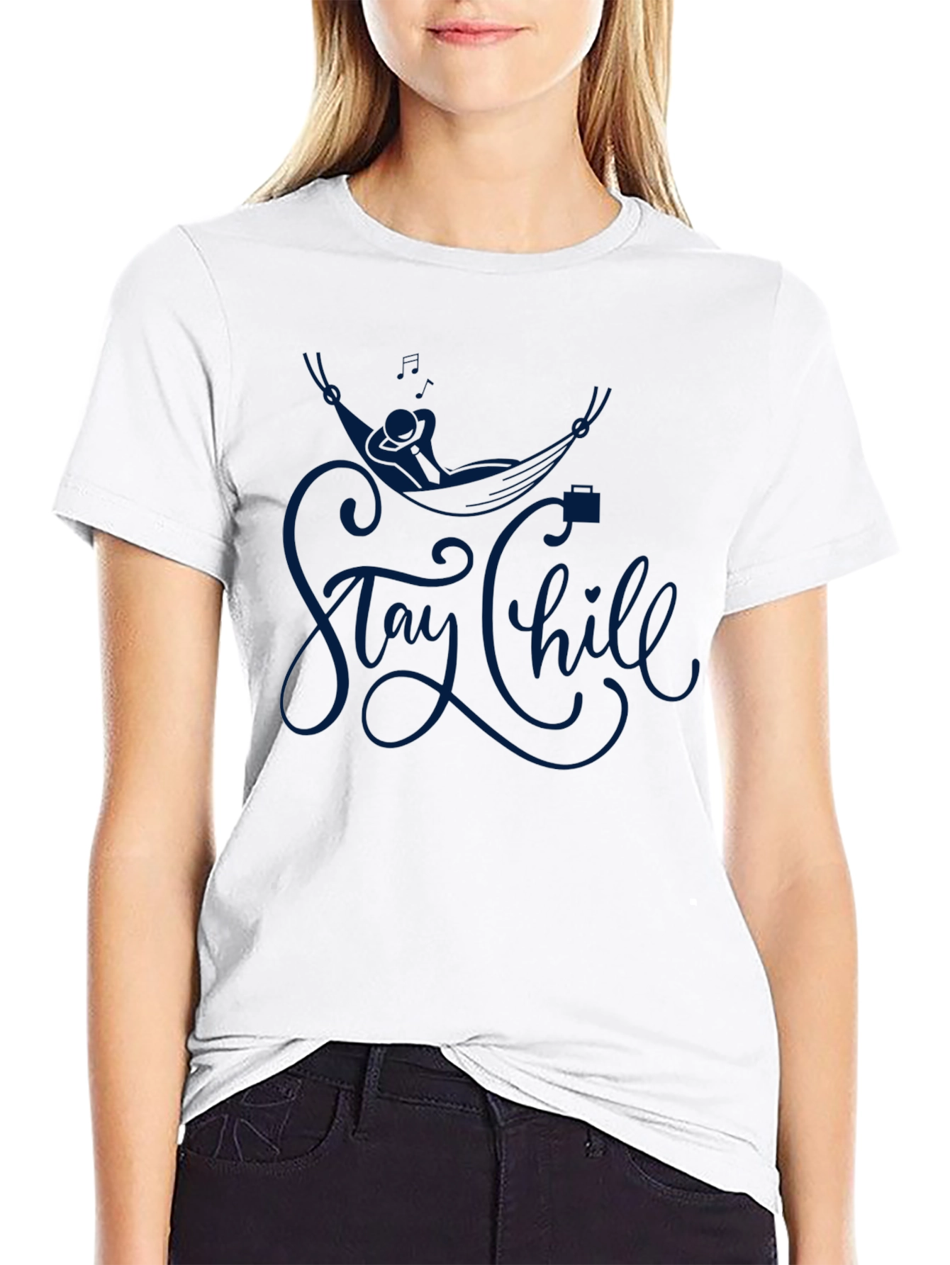Stay Chill Graphic Tee - Relaxed Fit