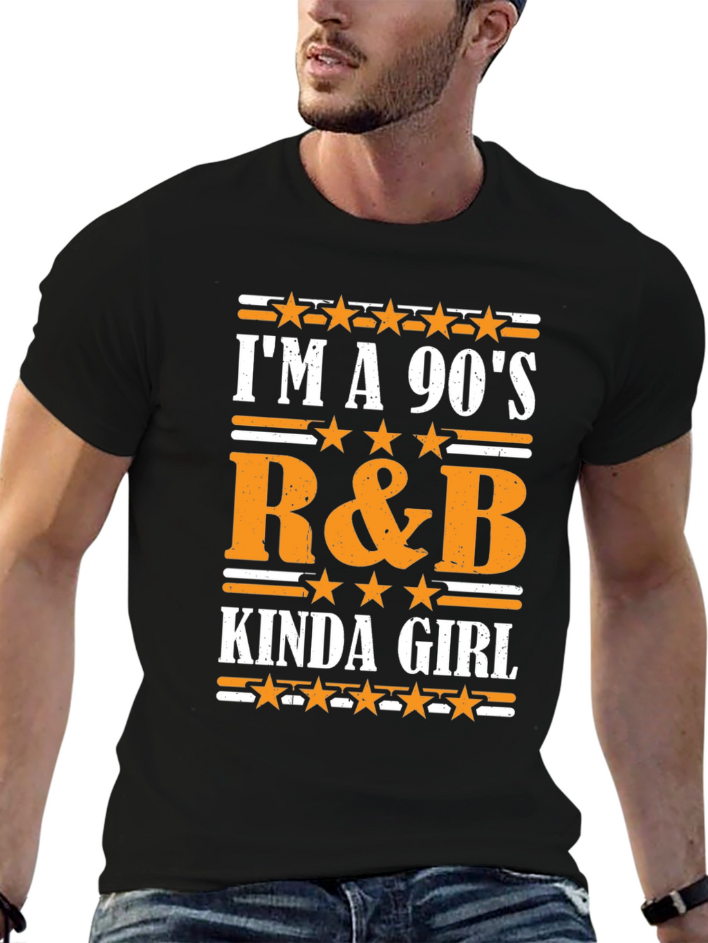 90s R&B Kinda Girl T-Shirt - Retro Music Tee