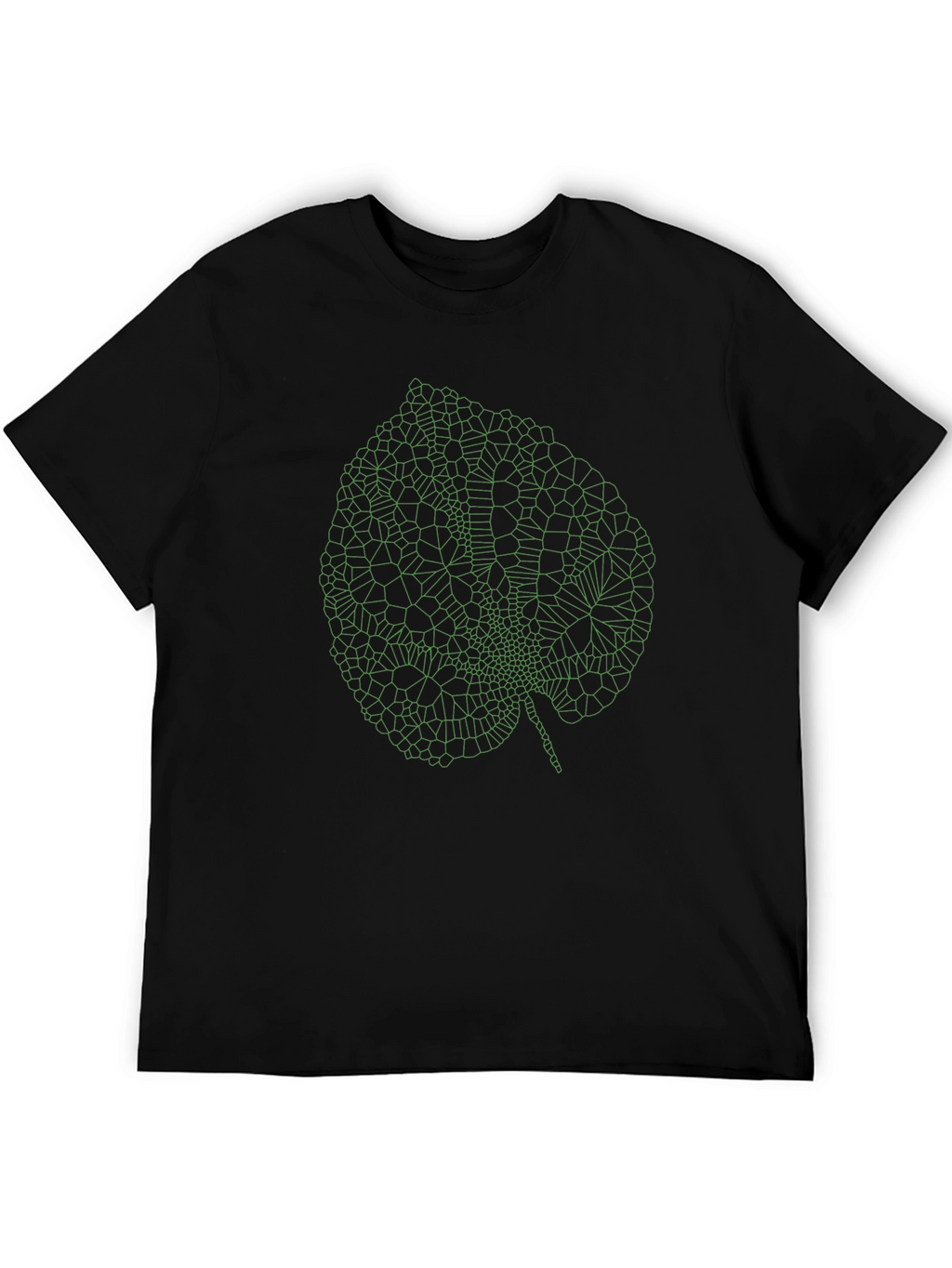 Leaf Graphic T-Shirt - Black